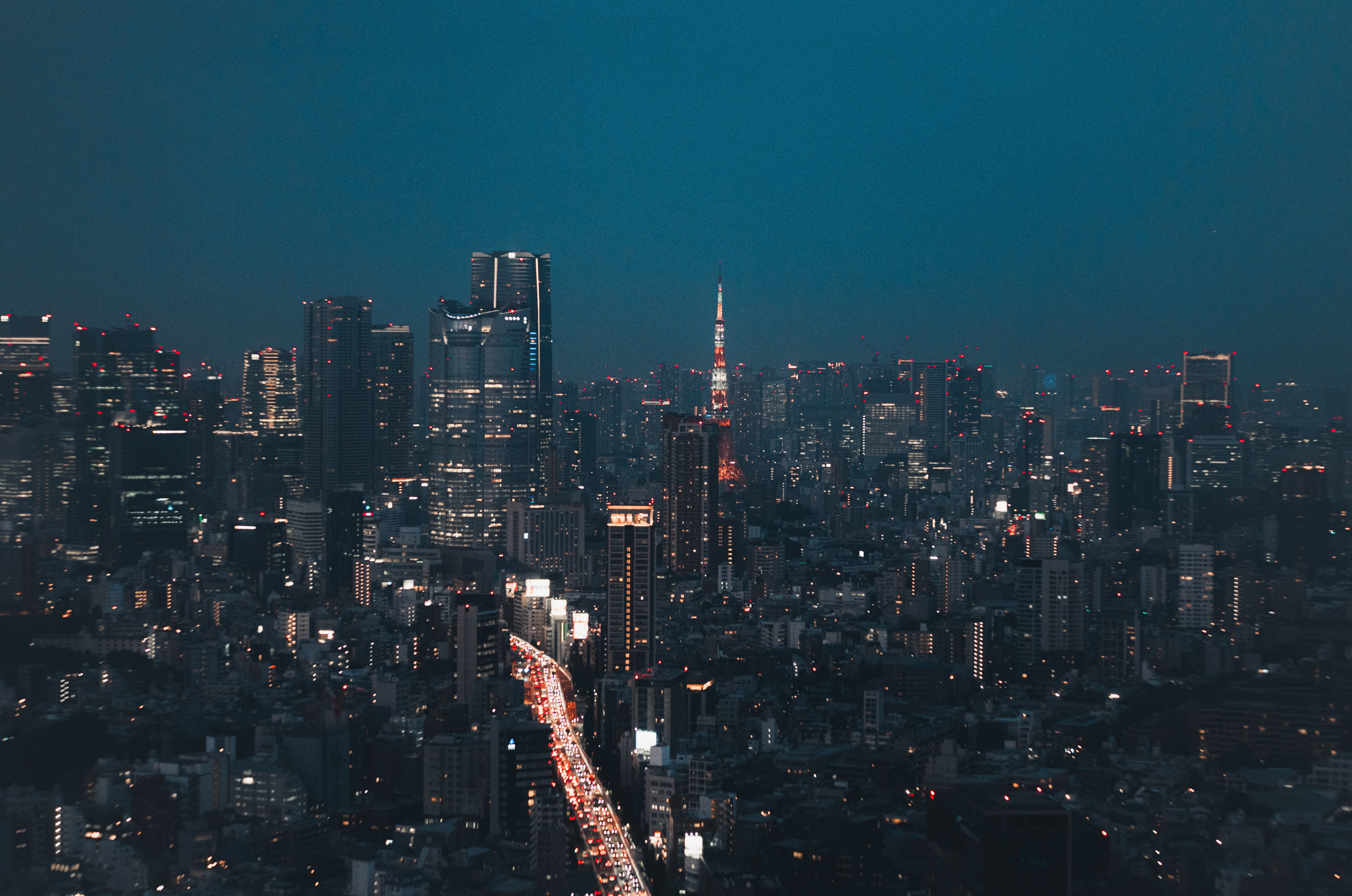 Tokyo at night